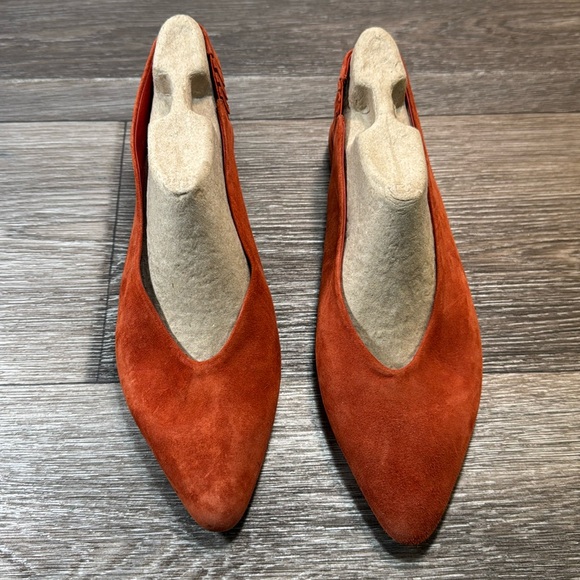 Everlane suede/ leather flat sandals Made in Italy woman's size 11 (d182) - Picture 1 of 9